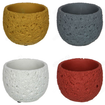 Кашпо для цветов INBLOOM бетонное 164-289