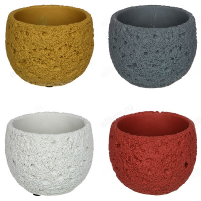 Кашпо для цветов INBLOOM бетонное 164-289