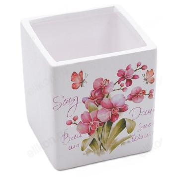 Кашпо для цветов INBLOOM Цветы керамика 164-358-2