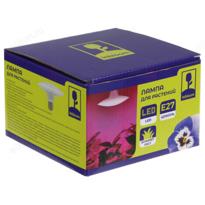 Лампа светодиодная ФИТО 72LED INBLOOM 185-087-4