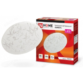 Светильник светодиодный DECO 18Вт 230В 6500К 1170лм 230х55мм БАМБУК IN HOME