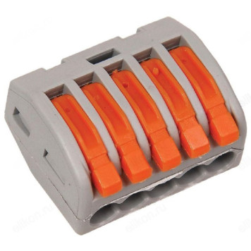 Клемма строительно-монтажная  СМК 222-415(4шт/уп) IN HOME