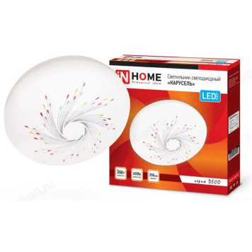 Светильник светодиодный DECO 36Вт 230В 4000К 2340лм КАРУСЕЛЬ IN HOME-1