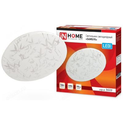 Светильник светодиодный DECO 36Вт 230В 4000К 2340лм БАМБУК IN HOME
