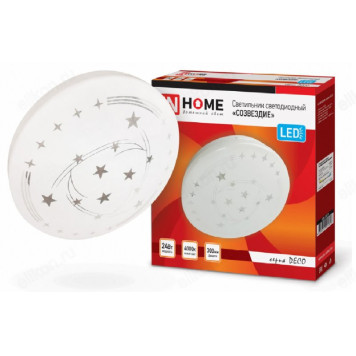 Светильник светодиодный DECO 24Вт 230В 4000К 1560лм СОЗВЕЗДИЕ IN HOME