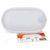 Светильник светодиодный герметичный СПП-Д-ОВАЛ 8Вт 230В 6500К 640Лм датчик движения IP65 IN HOME