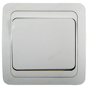 Выключатель одноклавишный IN HOME 2021 CLASSICO, белый