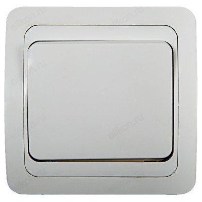 Выключатель одноклавишный IN HOME 2021 CLASSICO, белый