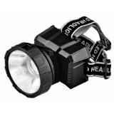 Фонарь налобный HLA 08B LED 150Lm 9ч 2 режима, аккумуляторный з/у 230В ЧЕРНЫЙ IN HOME