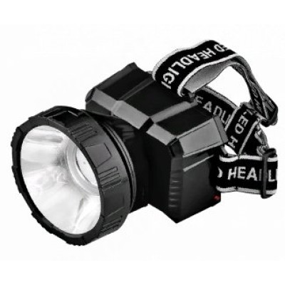 Фонарь налобный HLA 08B LED 150Lm 230В ЧЕРНЫЙ IN HOME