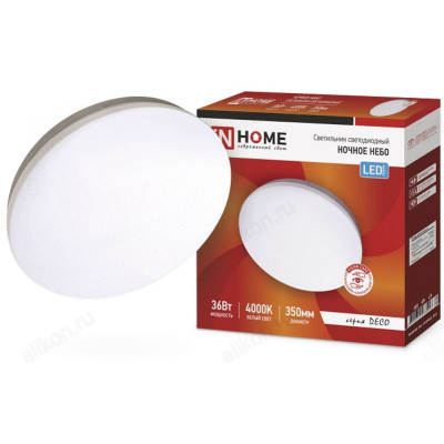 Светильник светодиодный DECO 36Вт 230В 4000К 2340лм НОЧНОЕ НЕБО IN HOME