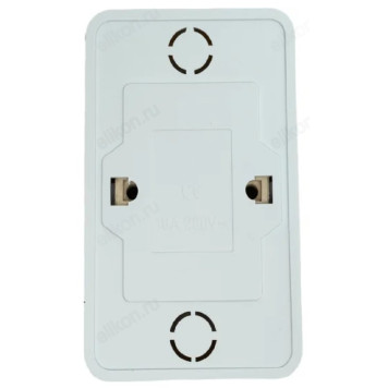 Розетка двойная BOLLETO белая накладная 7102 IN HOME-2