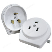 Разъем печной РШ/ВШ 32А 250В пластиковый встраиваемый белый 9133 IN HOME