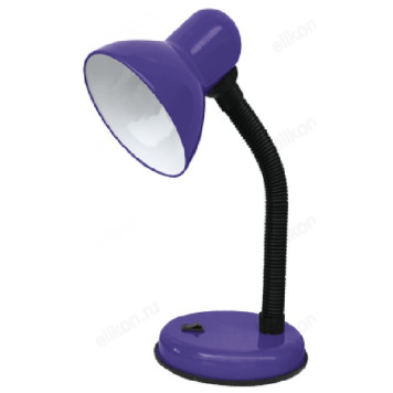 Светильник настольный СНО-02Ф на основании 60Вт E27 ФИОЛЕТОВЫЙ (мягкая упаковка) IN HOME