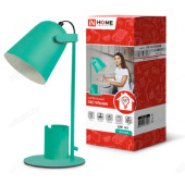 Светильник настольный СНО 16З 40Вт E27 230В с органайзером, зеленый IN HOME