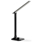 Светильник настольный светодиодный ССО 02Ч 10Вт 4000К 625лм сенсор-диммер, черный IN HOME