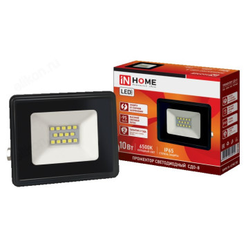 Фонарь прожектор СДО-8 20Вт 230В 6500К 1900Лм IP65 IN HOME