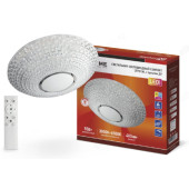 Светильник светодиодный COMFORT CRYSTAL 55Вт 230В 3000-6500K 4400Лм с пультом ДУ IN HOME