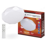 Светильник светодиодный COMFORT DIAMOND 120Вт 230В 3000-6500K 9600Лм 500x80мм с пультом ДУ IN HOME