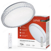 Светильник светодиодный COMFORT SAPHIR 75Вт 230В 3000-6500K 6000Лм с пультом ДУ IN HOME Светильник светодиодный COMFORT SAPHIR 75Вт 230В 3000-6500K 6000Лм с пультом ДУ IN HOME