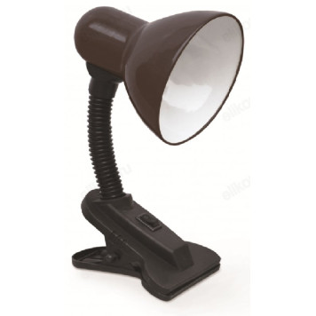 Светильник наст.СНП 21Ч-E27 230В прищепка IN HOME чер.-1