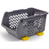 Ящик для овощей 4,5л Интерм графит А0227