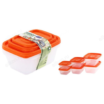 Набор контейнеров 6шт МИКС Ф2499