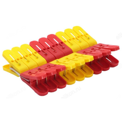 Набор прищепок большая 18шт Интерм