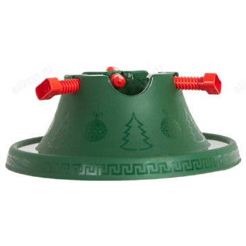 Подставка для ёлки с винтами Н0201 зеленая-1