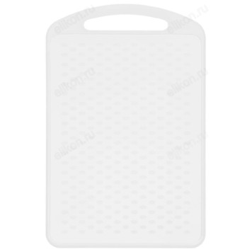 Доска разделочная пластик 250*160*4 П3407 белая
