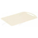 Доска разделочная пластик 250*160*4 П3424 кремовая
