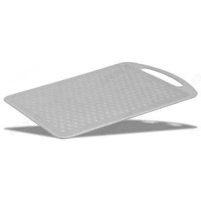 Доска разделочная пластик П3429 серая