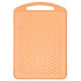 Доска разделочная пластик 250*160*4 П3431 персиковая