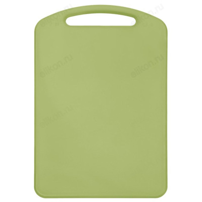 Доска разделочная пластик 289*185*4,5 П3528 оливковая-1