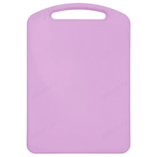 Доска разделочная пластик 289*185*4,5 П3530 фиалковая-2