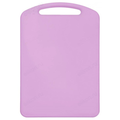 Доска разделочная пластик 289*185*4,5 П3530 фиалковая-2