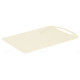 Доска разделочная пластик 328*210*5 П3624 кремовая