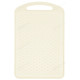 Доска разделочная пластик 328*210*5 П3624 кремовая