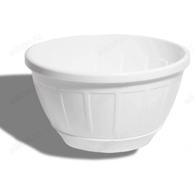 Горшок д/цветов подвесной 5,3л с/п В0807 белый-1