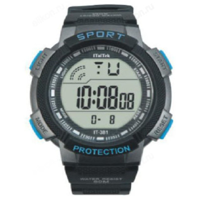 Часы наручные iTaiTek IT-381, пластик