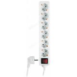 Удлинитель Jazzway EX-06GS-500 5м 6гн 10А вкл