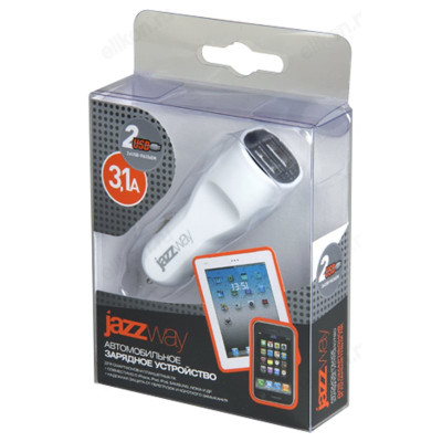 Зарядка авто JAZZway IP-3100 USB 3.1A-2
