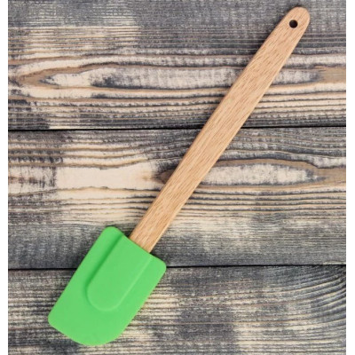 Лопатка кулинарная силикон JN-00300 JENNA дер.руч-1