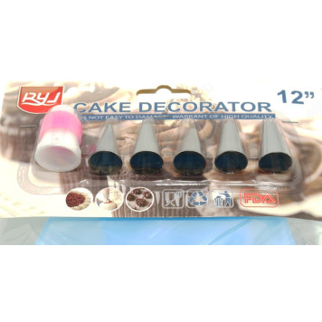 Мешок кондитерский JN-00345 с насадками 12