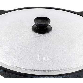 Казан чугун с крышкой JENNA JN-00411 6л-6