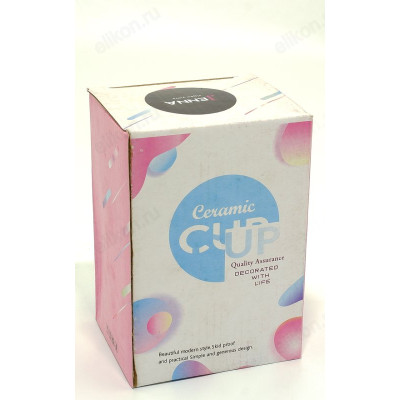 Кружка с крышкой-зеркалом JENNA JN-00500-1