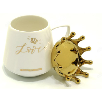 Кружка с крышкой JENNA JN-00507 Корона-2