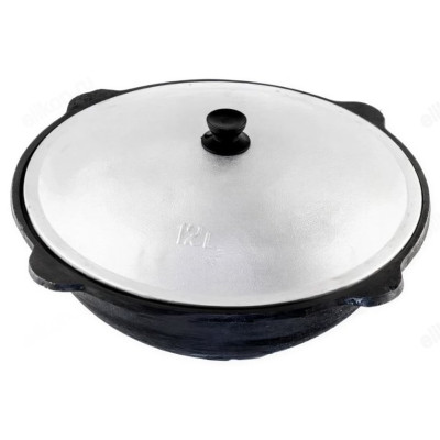 Казан чугун с крышкой JENNA JN-10416 12л