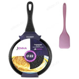 Сковорода блинная JENNA 22см + Лопатка JN-00404/00385