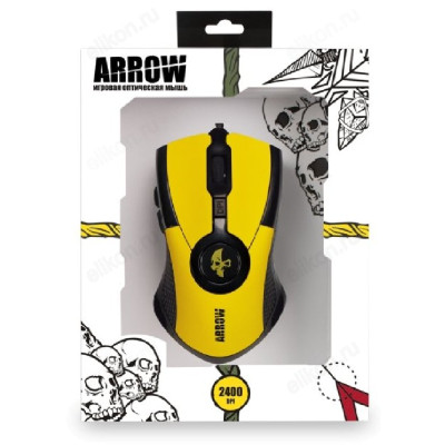 Мышь игровая Jet.A ARROW JA-GH35 желтая-5